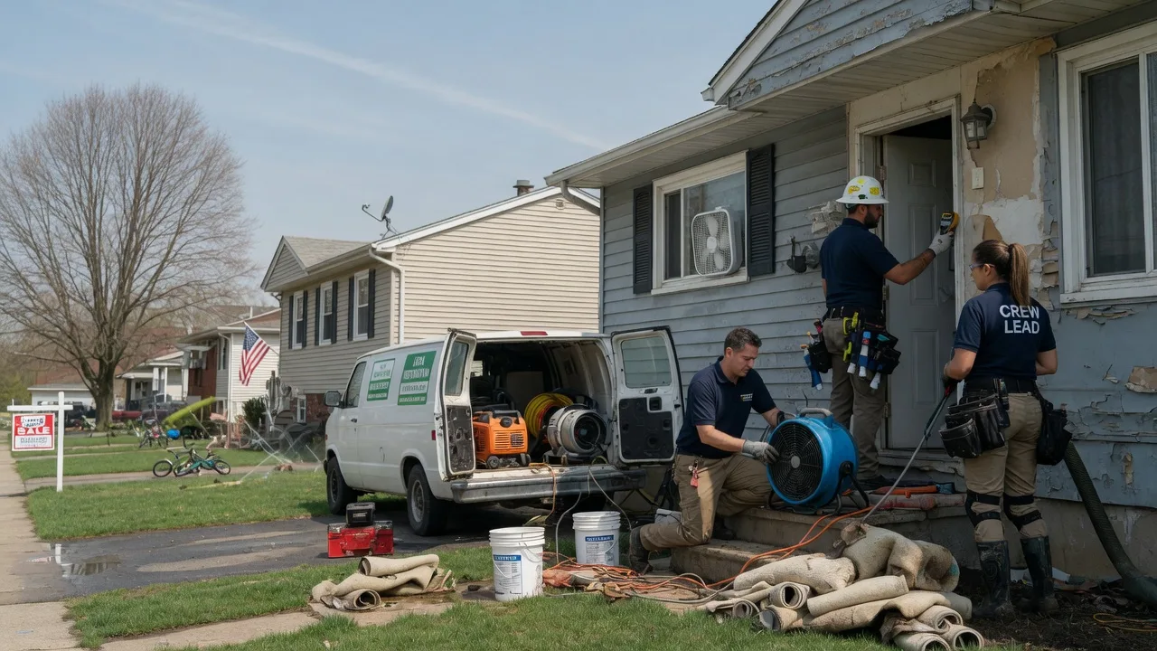 Flood Cleanup in Mulberry, AR near me