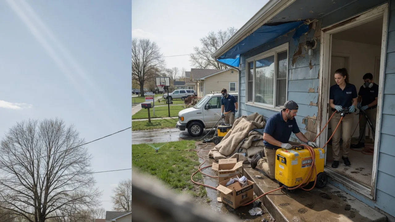 Basement Flood Cleanup in Mulberry, AR near me